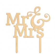 Wedding cake topper at your color choice