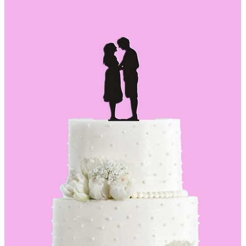 Wedding cake topper at your color choice