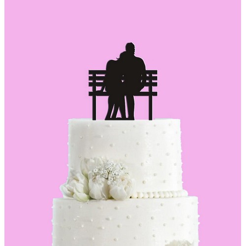 Wedding cake topper at your color choice