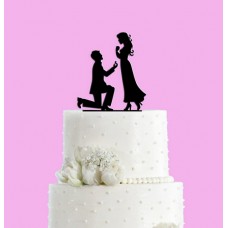 Wedding cake topper at your color choice