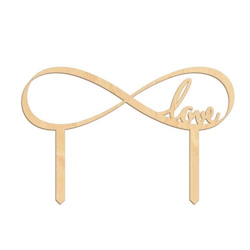 Wedding cake topper at your color choice