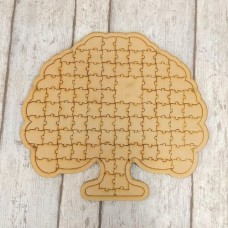 Wooden tree puzzle