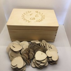 Wooden wish box