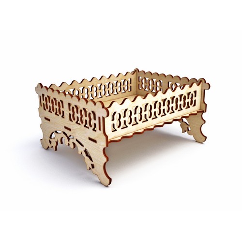 Wooden vintage basket Wooden vintage basket