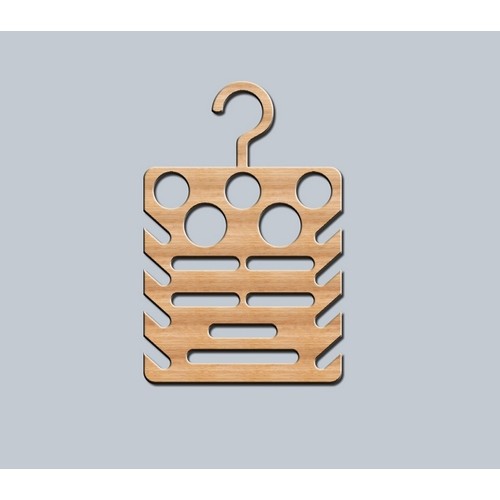 Wooden hanger for bow ties Wooden hanger for bow ties