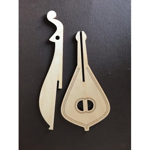 Wooden Cretan lyre Wooden Cretan lyre