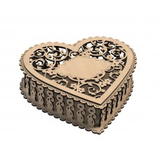 Wooden rings box