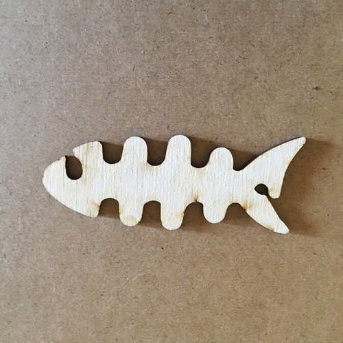 Wooden earphones' holder