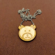 Wooden children's pendant