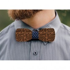 Wooden bow tie Rainer 