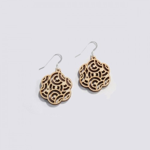 Wooden earrings Wooden earrings