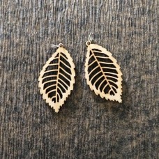 Wooden earrings
