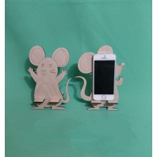 Wooden phone and accessories stand