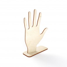 Wooden jewelry holder stand