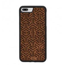 Wooden phone case for iPhone  Labyrinth