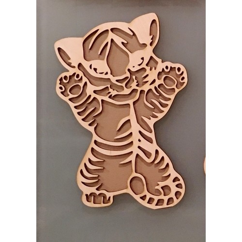 Wooden cat Wooden cat