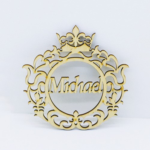 Wooden vintage name of your choice