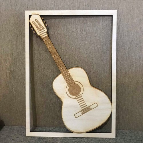 Wooden guitar Wooden guitar