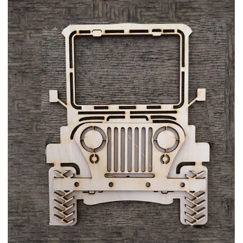 Wooden jeep Wooden jeep