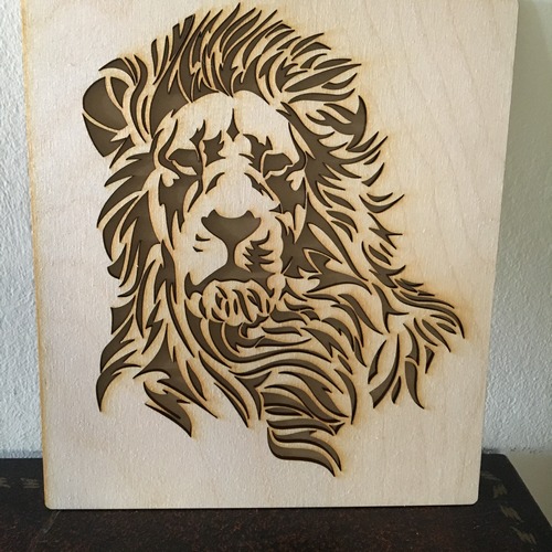Wooden lion Wooden lion