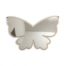 Wood and acrylic mirror – butterfly