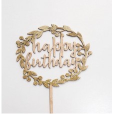 Wooden cake topper with text of your choice Wooden cake topper with text of your choice