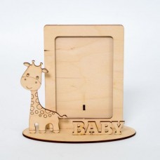 Wooden frame – Giraffe