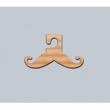 Wooden hanger Moustache