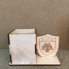 Wooden pencil case of AEK FC