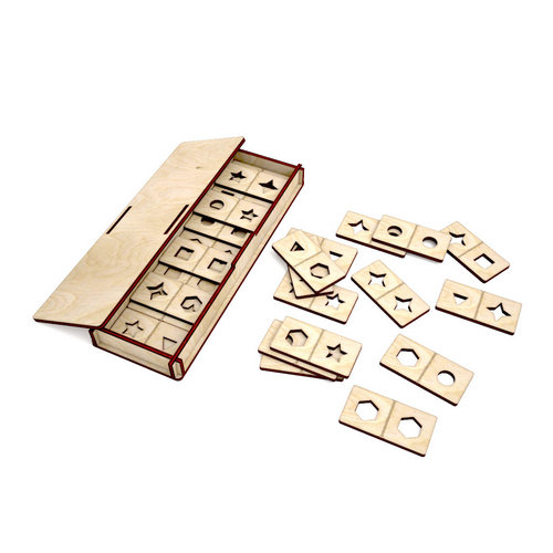 Wooden domino Wooden domino