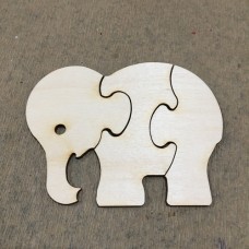 Wooden Elephant puzzle