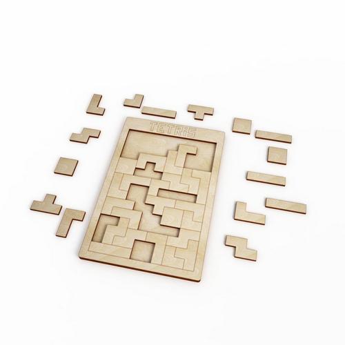 Wooden tetris Wooden tetris