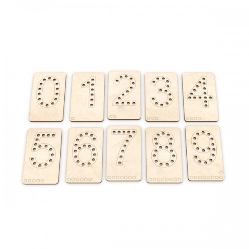 Wooden numbers game Wooden numbers game