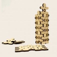 Wooden family puzzle – Alphabet letters