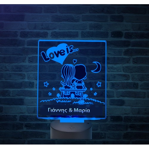 Acrylic lamp Love Acrylic lamp Love