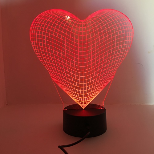 Acrylic lamp Love Acrylic lamp Love