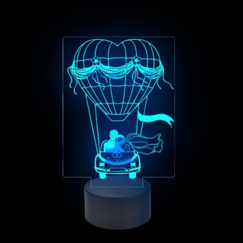 Acrylic lamp Married Acrylic lamp Married