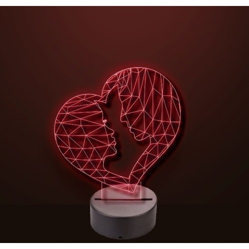 Acrilyc lamp led hearth with fases Acrilyc lamp led hearth with fases