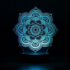 Acrylic lamp Mandala
