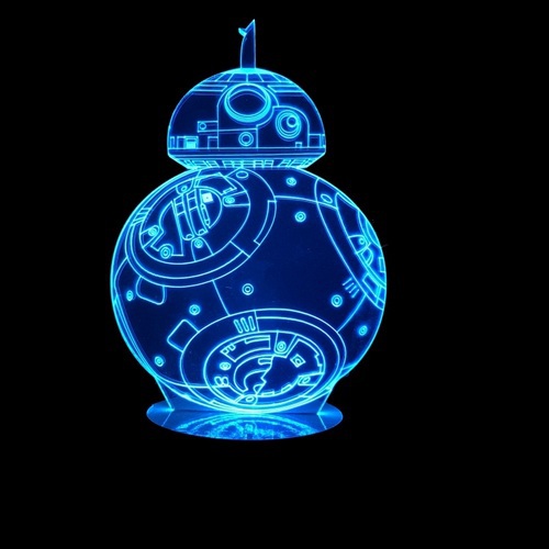 Acrylic lamp BB8 Robot Acrylic lamp BB8 Robot