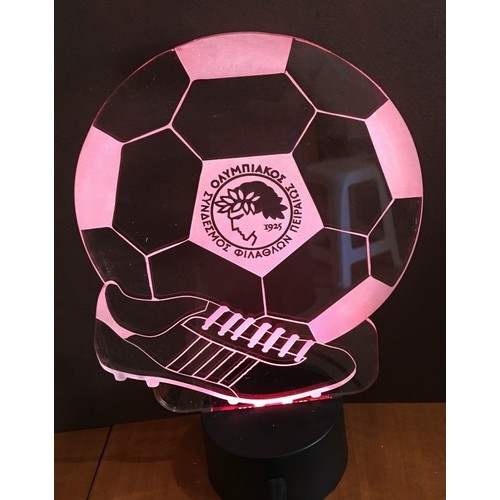 Acrylic lamp Olympiakos FC