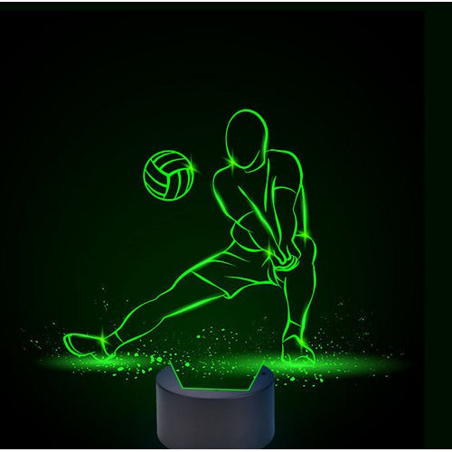 Acrylic led lamp Volleyball Acrylic led lamp Volleyball