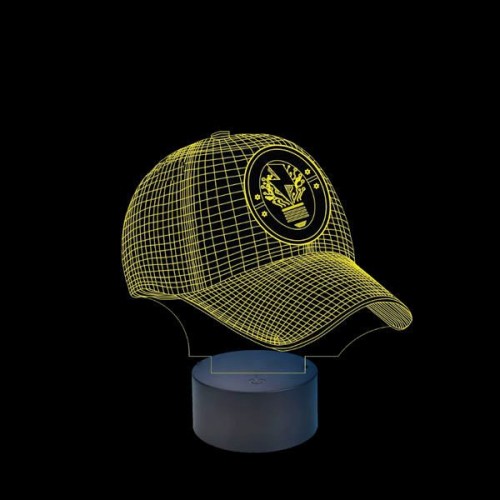 Acrylic lamp sport hat Acrylic lamp sport hat