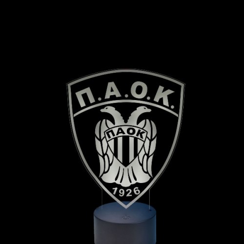 Acrylic lamp PAOK FC Acrylic lamp PAOK FC