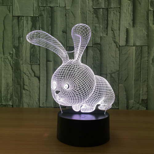 Acrylic lamp The rabbit Acrylic lamp The rabbit