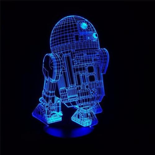 Acrylic lamp Robot Acrylic lamp Robot