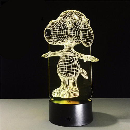 Acrylic lamp Snoopy Acrylic lamp Snoopy
