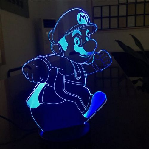 Acrylic lamp Super Mario Acrylic lamp Super Mario