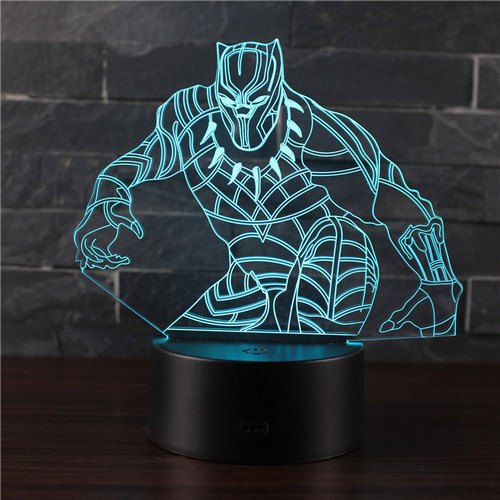 Acrylic lamp T'challa Acrylic lamp T'challa