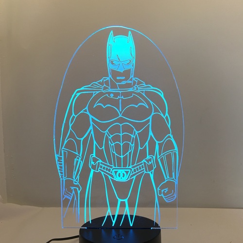 Acrylic lamp Batman Acrylic lamp Batman